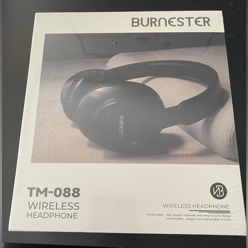 BNIB & SEALED! BURNESTER TM-088 WIRELESS HEADPHONES - PERFECT GIFT!